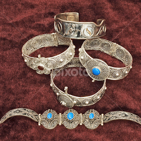 Silver jewelry set TURKEY by Ahmet Güler - Artistic Objects Jewelry