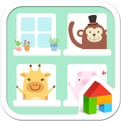 Animal dodol launcher theme LOGO-APP點子