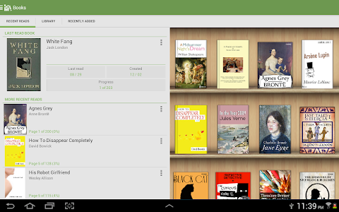 Screenshot Aldiko Book Reader Premium v3.0.7