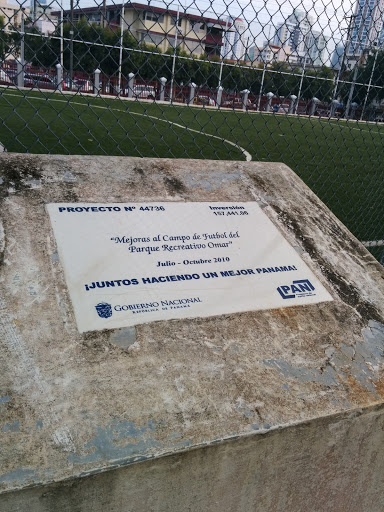 Placa Cancha Futbol