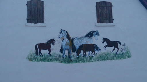 Horses Mural 