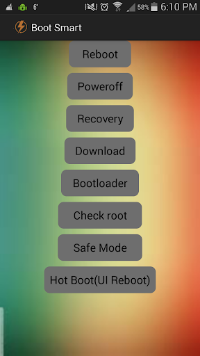 Boot Smart root required