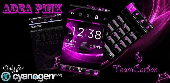 Adea Pink Theme for CM7