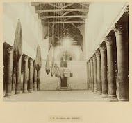 Interieur van de Geboortekerk, Bethlehem