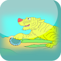 Story Coloring : Tiger &Bangle logo