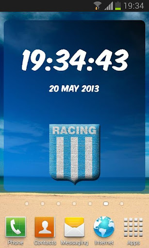 Racing Club Avellaneda Clock