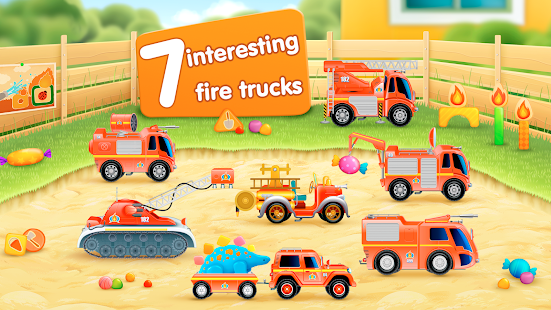 Firetrucks: rescue for kids - screenshot thumbnail