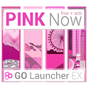 Pink Now GO Launcher Theme logo