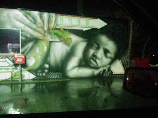 Sleeping Child Mural