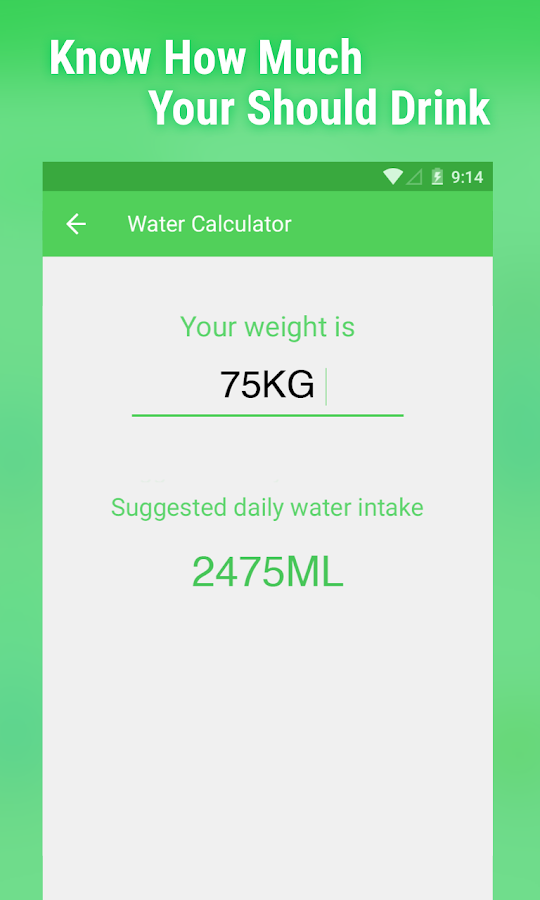 Water Your Body - screenshot