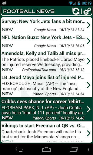 New York J. Football News