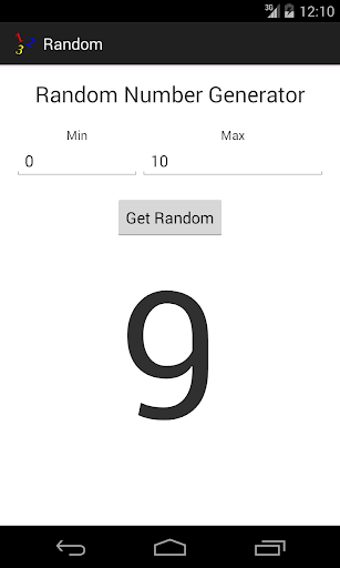 Random Number Generator