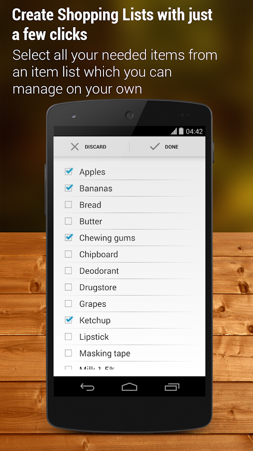 Shopping List Android Apps on Google Play