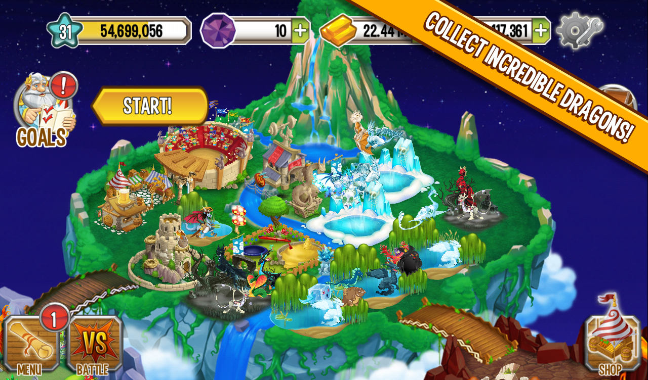  Il magico mondo di Dragon City arriva anche su Android!!!!!