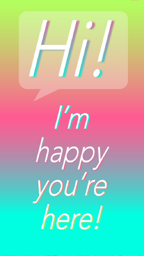 Hi I’m happy you’re here