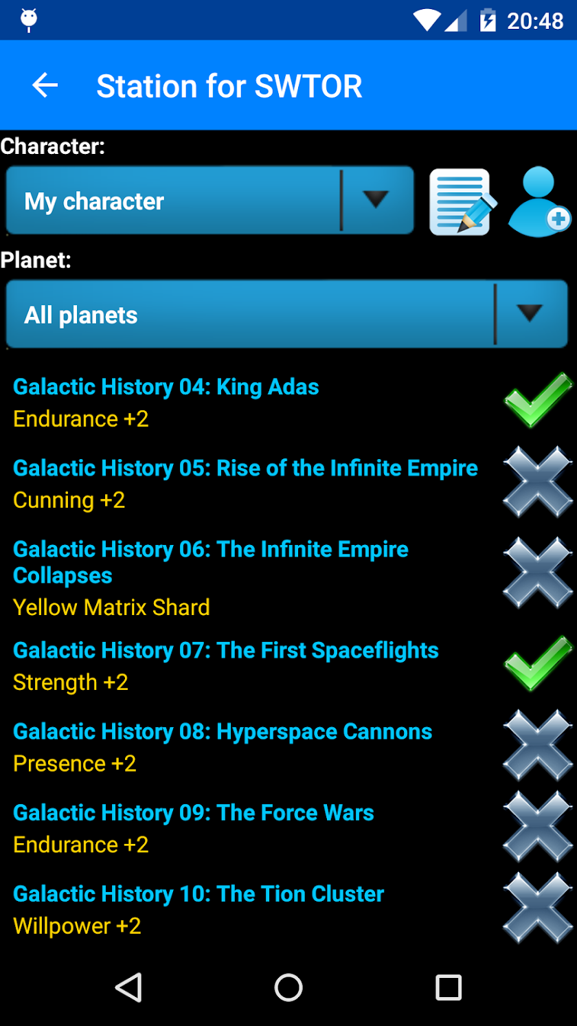 Station for SWTOR Pro Screen 3
