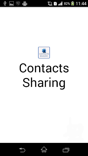 Contacts Sharing