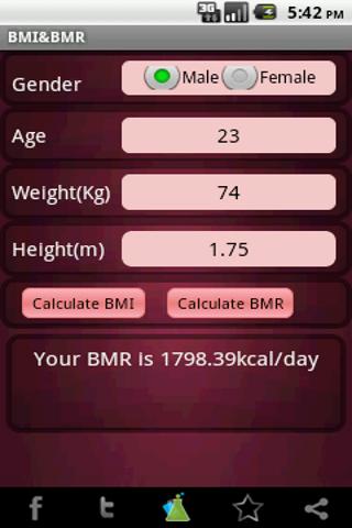 【免費健康App】BMR BMI Calculator-APP點子