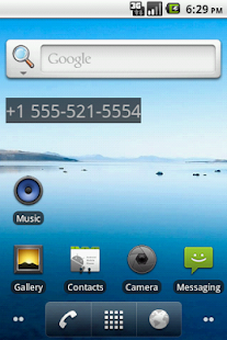 Lastest My Phone Number Widget APK for Android