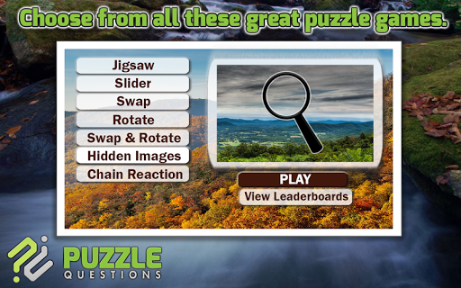 Blue Ridge Parkway Puzzle Game