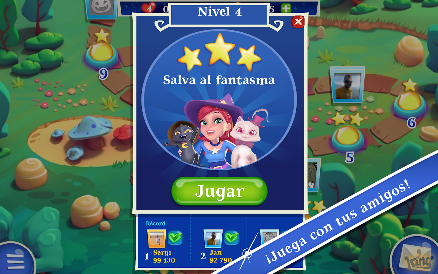 Bubble Witch 2 Saga - screenshot