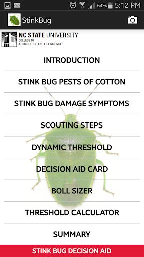 Stink Bug Decision Aid