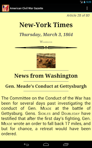 免費下載教育APP|1864 Mar Am Civil War Gazette app開箱文|APP開箱王