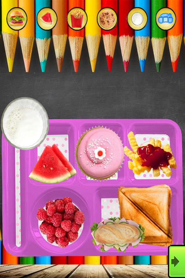 Android application School Lunch Maker screenshort