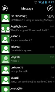 How to mod GOSMS WP8 Green Theme 2.0 unlimited apk for android