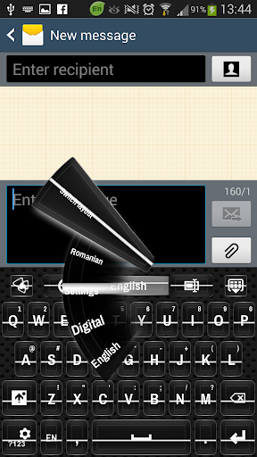 GO Keyboard Black