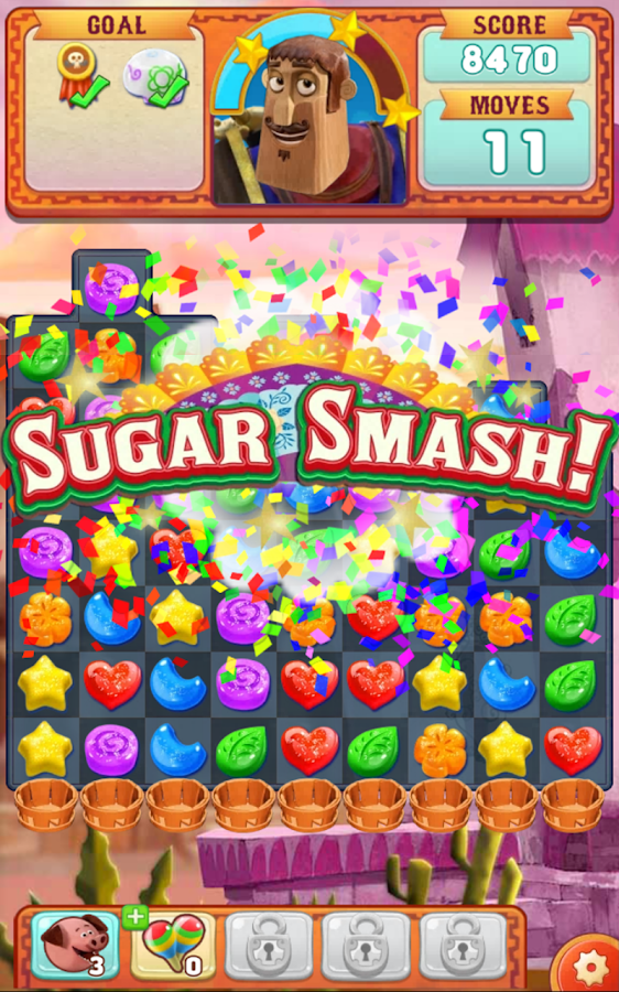 Book of Life: Sugar Smash - screenshot