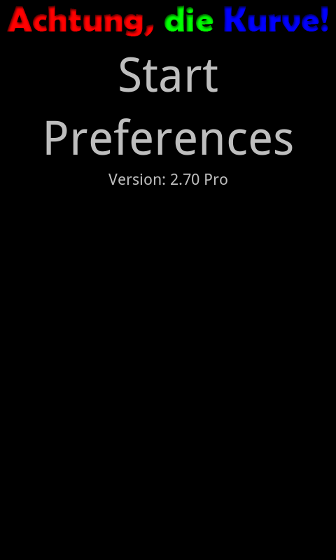 Achtung, die Kurve! Pro Screen 3