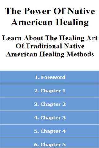 Native American Healing