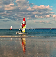 RED BOAT by Dobrin Anca -  