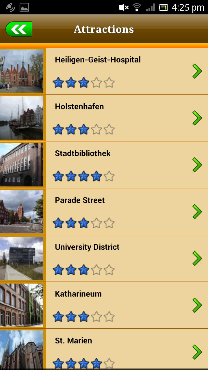 Lubeck Offline Travel Guide Screen 2