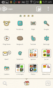 knit man go launcher theme Screenshots 2