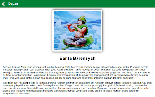 Cerita Rakyat Daerah Aceh Screenshot Thumbnail