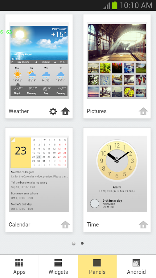 Yandex.Shell (Launcher+Dialer) - screenshot