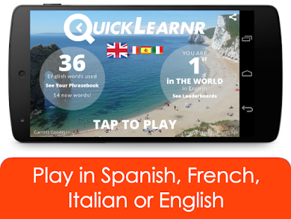 Download Quicklearnr ~ Language Game APK
