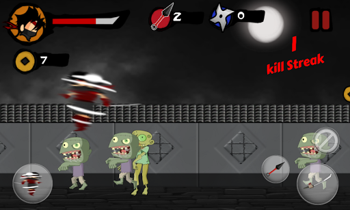 【免費動作App】Ninja Vs Zombies-APP點子