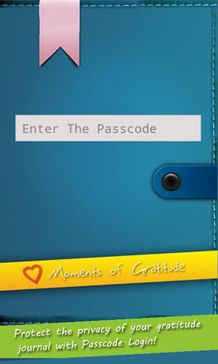'Moments of Gratitude' Journal
