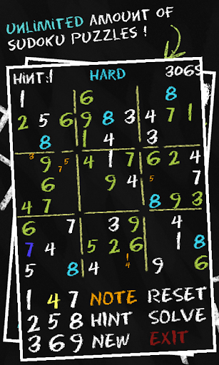 免費下載解謎APP|Sudoku Chalk FREE app開箱文|APP開箱王