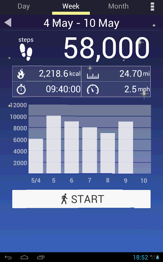    Pedometer- screenshot  