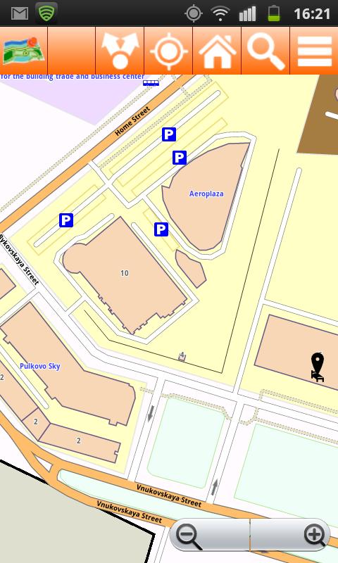 Saint Petersburg Offline Map Screen 3