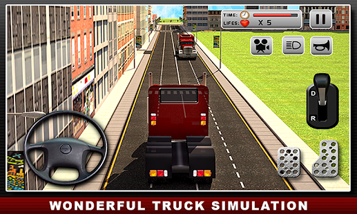   Real Truck simulator : Driver- screenshot thumbnail   