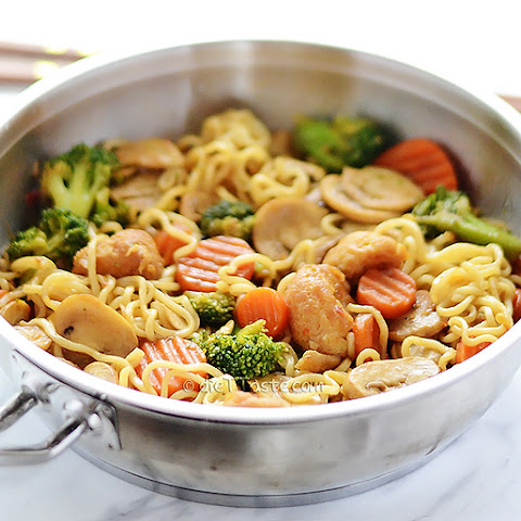 ramen recipe gnocchi Ramen  Shiitake, &  Yummly Sesame, Ginger with Stir Recipe fry