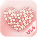 Flowerlove Theme GO LauncherEX and ZWhite GO SMS Theme are from the same developer