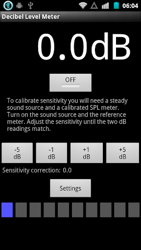 Decibel Level Meter