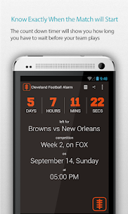 Free Download Cleveland Football Alarm APK