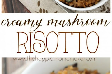 Easy Mushroom Risotto Recipe